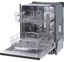 Otvorená umývačka riadu s košmi na riad