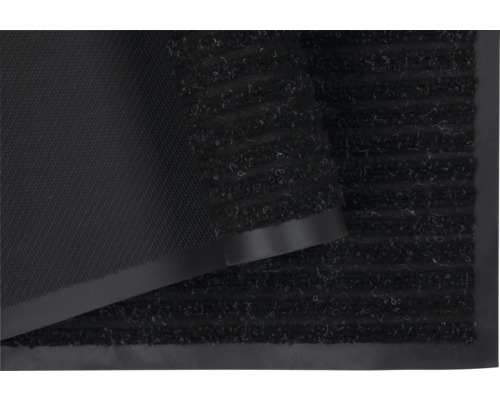 Rohožka s rebrovanou štruktúrou a protišmykovou zadnou stranou