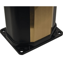 Detail podpery s montážnou pätkou