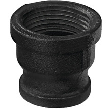 Čierna liatinová tvarovka, objímka s vnútorným závitom