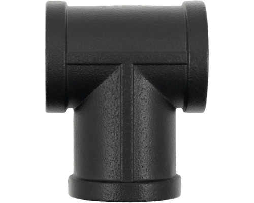 T-kus z čiernej temperovanej liatiny