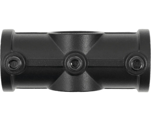 T-kus potrubnej spojky z kovu