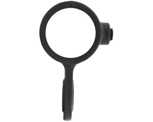 Držiak záclonovej tyče z kovu