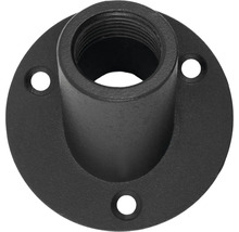 Nástenný držiak pre svietidlá so závitovým pripojením a tromi upevňovacími otvormi