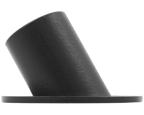 Čierna plastová rúrková priechodka