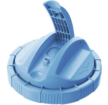 Bazénový dávkovací plavák s výklopným vekom na chlórové alebo brómové tablety