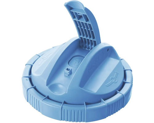 Bazénový dávkovací plavák s výklopným vekom na chlórové alebo brómové tablety