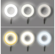 Kruhové LED svetlo s rôznymi úrovňami jasu