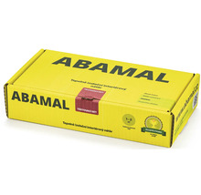 Testovacia súprava termonáteru Abamal pre interiéry v žltom obale.