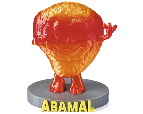 Figúrka Abamal na sivom podstavci