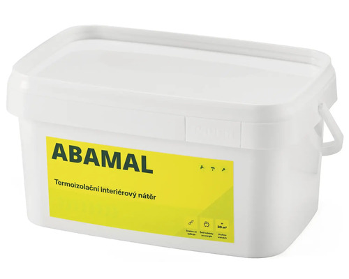 Vedro s termoizolačným interiérovým náterom ABAMAL