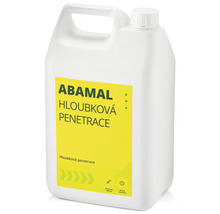 Hĺbková penetrácia Abamal v bielej plastovej nádobe.