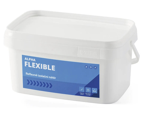 Izolačný náter v bielej nádobe