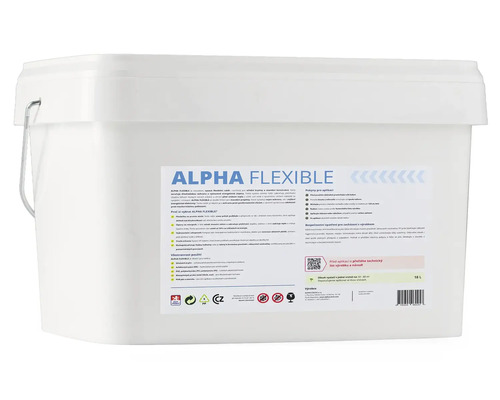 Vedro fasádnej farby Alpha Flexible