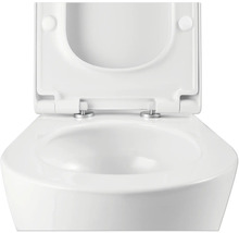 Keramické WC s otvoreným záchodovým sedadlom