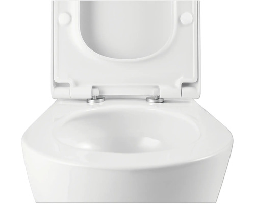 Keramické WC s otvoreným záchodovým sedadlom