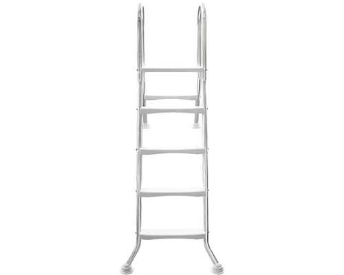 Bazénový rebrík z nehrdzavejúcej ocele s piatimi schodíkmi