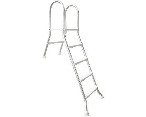 Kovový bazénový rebrík so štyrmi schodíkmi