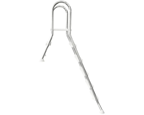 Kovový bazénový rebrík so stupňami