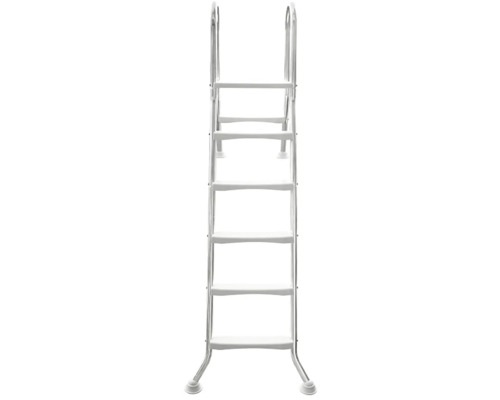 Bazénový rebrík z nehrdzavejúcej ocele so stupňami