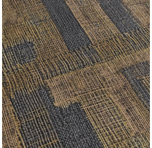 Detail štruktúrovanej tapety s blokovaným pruhovaným vzorom