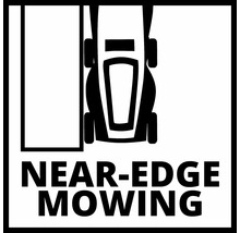 Symbol pre kosenie blízko okrajov