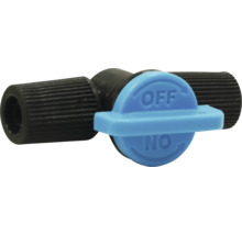 Hadicová spojka s uzatváracím kohútom pre záhradné hadice