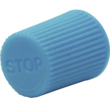 Ventilová zátka s nápisom Stop