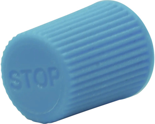 Ventilová zátka s nápisom Stop
