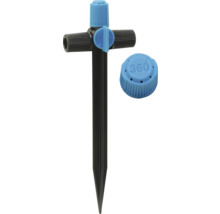 Záhradný postrekovač s nastavením 360 stupňov na zavlažovanie