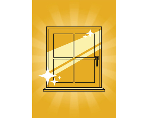 Symbol pre čisté okno