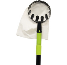 Zberač ovocia s vakom a teleskopickou tyčou