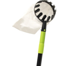 Zberač ovocia s vakom a teleskopickou tyčou