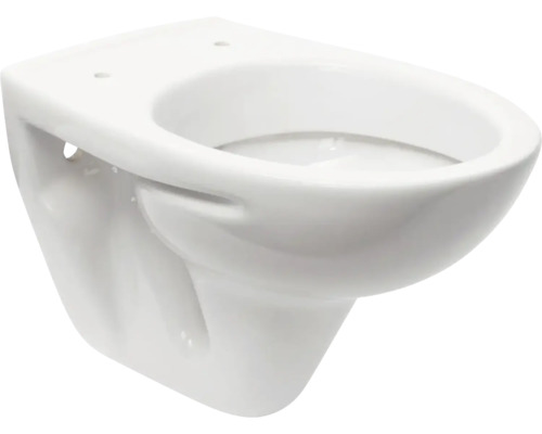 Závesné hlboké splachovacie WC zo sanitárnej keramiky