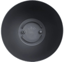 Logo Elho na okrúhlej miske pod kvetináče