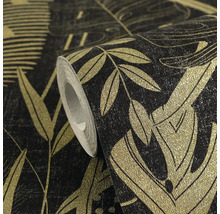 Rola tapety s listovým vzorom