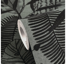 Rolka papierovej tapety s listovým vzorom