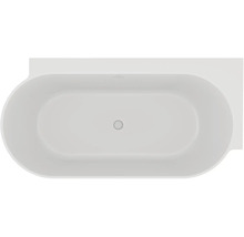 Voľne stojaca vaňa zo sanitárneho akrylátu, oválny tvar
