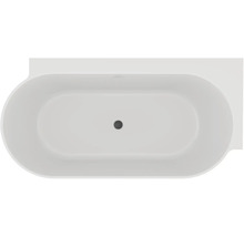 Voľne stojaca vaňa zo sanitárneho akrylátu, pohľad zhora