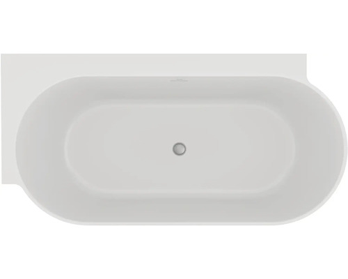 Pohľad zhora na vaňu zo sanitárneho akrylátu