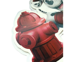 Dekorácia s hydrantmi a motívom Labkovej patroly