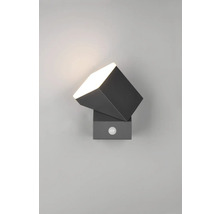 Štvorcové nástenné svietidlo s pohybovým senzorom