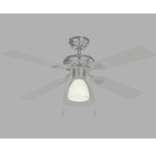 Stropný ventilátor s osvetlením a piatimi lopatkami