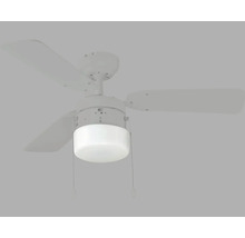 Stropný ventilátor s osvetlením a ťahovým spínačom