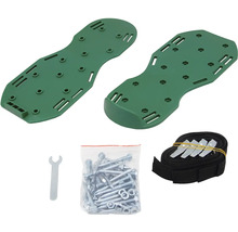 Prevzdušňovacie topánky na trávnik so skrutkami, kľúčom a popruhmi