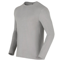 Sivé tričko s dlhým rukávom