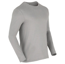 Sivé tričko s dlhým rukávom