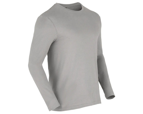 Sivé tričko s dlhým rukávom
