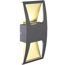 Nástenné svietidlo s geometrickým dizajnom pre vonkajšie použitie