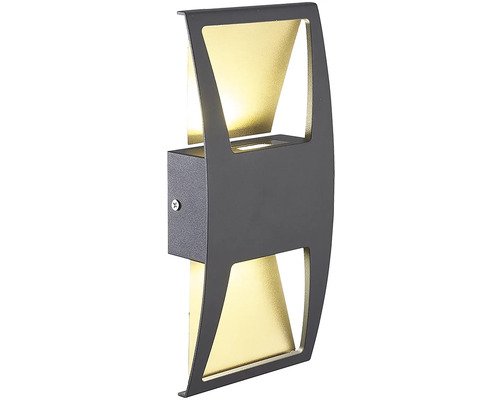 Nástenné svietidlo s geometrickým dizajnom pre vonkajšie použitie